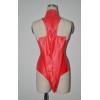 Womens Faux Leather Restraint Hands Sexy Bodysuit XX6650