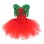 Sexy Sequin Christmas Corsets Bustiers with Tutu Skirt 2 Piece Set WK2305A