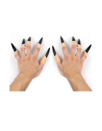 Halloween Pointy Vampire Long Fake Nails H2