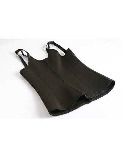 Zipper & Hook Women Waist Trainer Corset Vest m1399