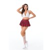 Sexy Costumes Women Short Plaid Skirt Student School Uniforms MS5395