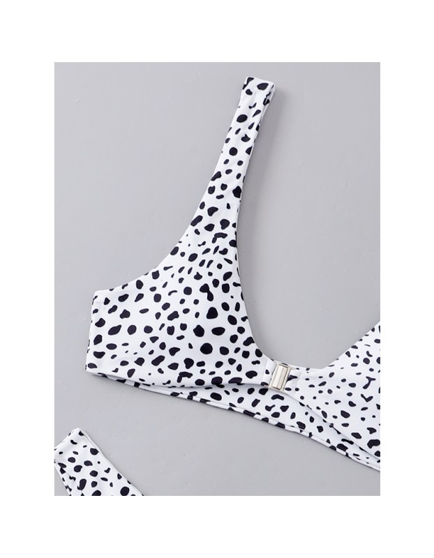 Two Piece Swimsuit Bikini Set Women Swimwear Leopard Sexy Bikini A2201