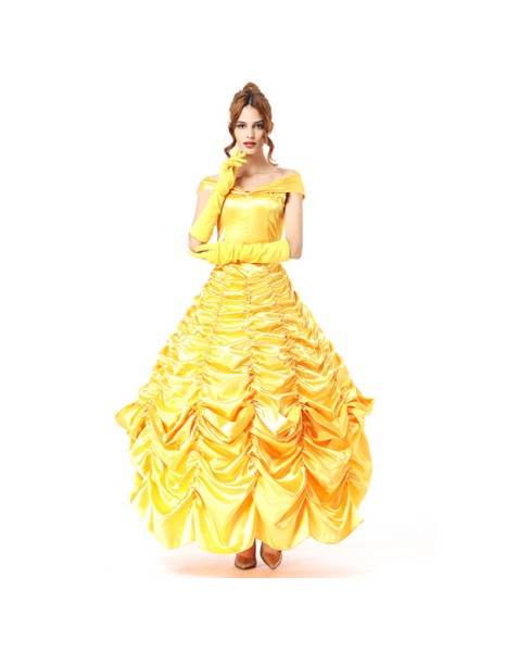 Beauty and the Beast Princess Belle Cosplay Dress M40446