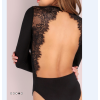 Black backless sexy lingerie M2144