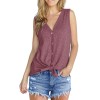 Sleeveless Knitted Tank Tops Women V-neck Vest M5786