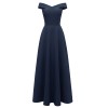 Women Evening Explosion Style Shoulder Sexy Maxi Dresses CD1700