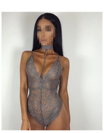 Four colors deep v sexy lace babydoll lingerie M2102F