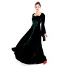 long sleeve burlesque costume  M4750