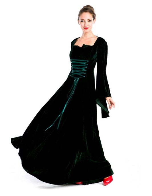 long sleeve burlesque costume  M4750