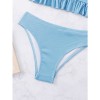 Hot Bikini Blue Tasseled Swimsuit  Lingerie Sexy Slim Fit Swimsuit A2211
