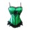 sexy green lace bundle of edge corset m1755F