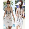 Korea Crocheted Beach Cover Dress M5323