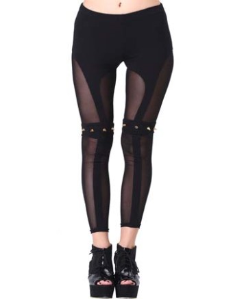 Black Sheer Legging FG169