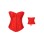 red jacquard bustier m1841d