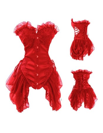 black lace corset dress m1911