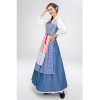 Manor Maid Costume Vintage Garden Maid Long Skirt Show Beer Costume YM0923