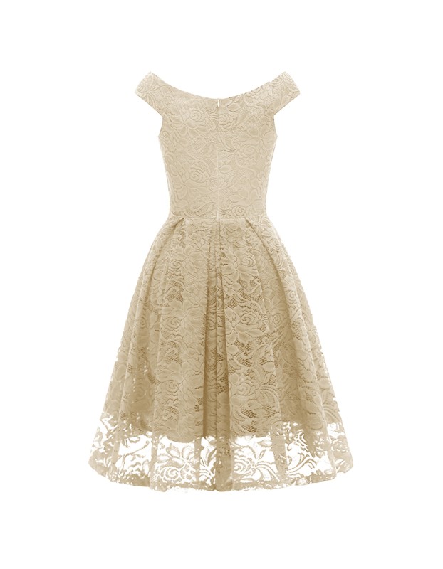 Sexy Bride V-Neck Sleeveless Dress Making Lace Fabric Folds Luxury CD1788