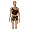 Women Summer Sexy Sheer Mesh Two Piece Set M8155