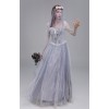 Halloween Ghost Bride Cosplay Horror Bloody Costume Vampire Party Dress YM9312