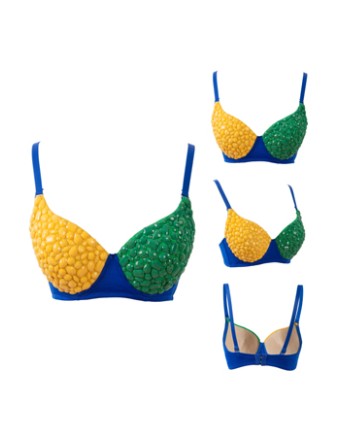 Sexy Girl's Green Bra Set M5315