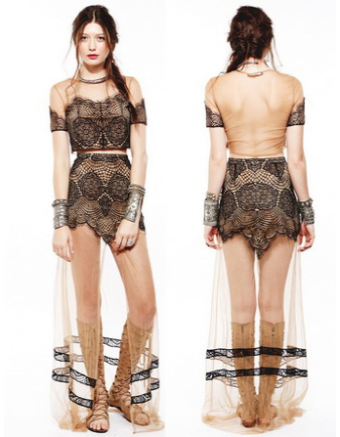 Sexy Adult Maxi Dress M3922