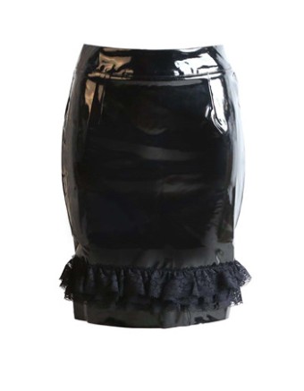 Sexy Black Tight Skirt Adult Dress M342