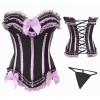 sexy lace up corset m1666