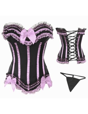 sexy lace up corset m1666