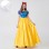Halloween Costume Snow White Cosplay Adult Long Dress Costume YM8719