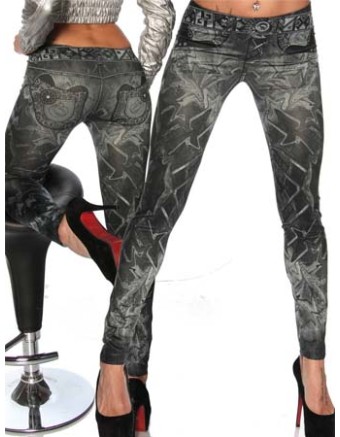 Seamless Tattoo Leggings trousers FG9055