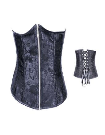 Sexy Black Adult Bustier M1274c