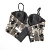 Sexy Spice Girl Fishbone Lace Suspender Vest Black Top Bottoming Bra KN8326