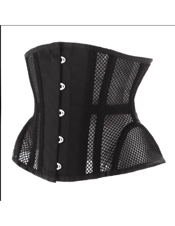 14 Steel Corset Mesh Bustier Girdle Sports Fitness Belt Palace Shaper Corset MS0052