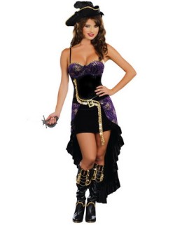 Sexy Female Pirate Costume M4923