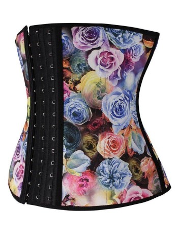 Women New Arrival Neoprene Corsets Plus Size Rubber Corset