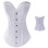 Rhinestone Embellishment Brocade Corset  M1881A