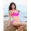 Solid Color Bikini Top M5293d