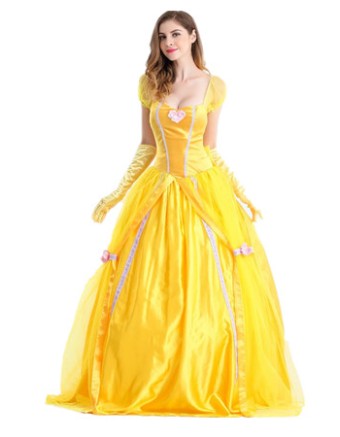 Fantasias Beauty and Beast Belle Princess Costume M40323