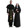 Couple halloween costume nun costume M40182