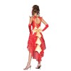 New style Hot Sexy Red East bandage Dress Costume M40315