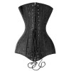 14 Steel Boned Overbust Long Corset M1430