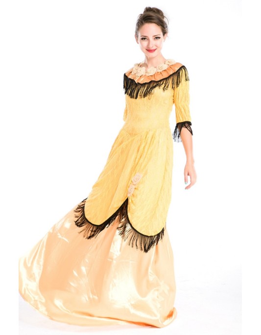 deluxe tiffany fringe queen costumes  M4746