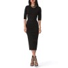 Semi-sleeved printed tight sexy high waist was thin ladies dress