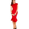 Elegant Office Cocktail Midi Bodycon Dress M30182