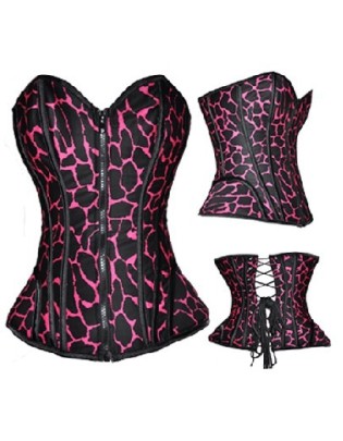 sexy arabesquitic satin corset m1821c