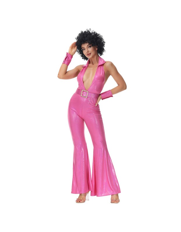 Hippy Hippie Disco Halloween Costume Party Performance Costume Cosplay MS5046