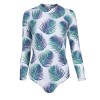 New print one piece swiwear beach swimsuit 17075