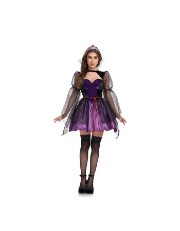 Princess Dress Evil Queen Snow Belle Princess Dress Halloween Stage Costume DL2054