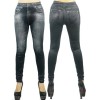 Seamless Tattoo Leggings trousers FG9070BK