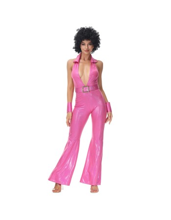 Hippy Hippie Disco Halloween Costume Party Performance Costume Cosplay MS5046